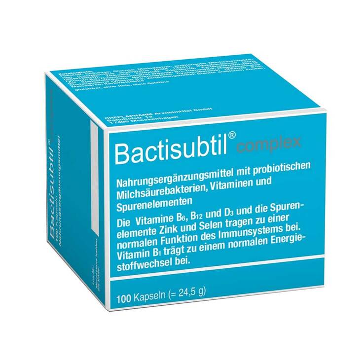 Bactisubtil Complex Kapseln, 100 St