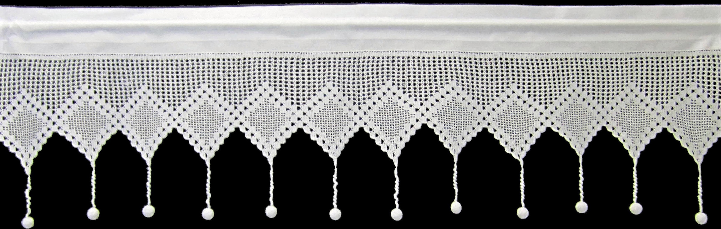 HOSSNER - ART OF HOME DECO Querbehang »Attersee« Stangendurchzug 1 Stk. tlg.
