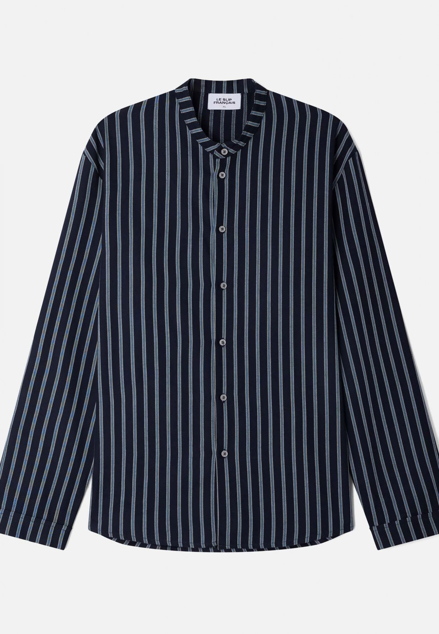 Chemise de pyjama en flanelle-Tomer Bleu Pacifique