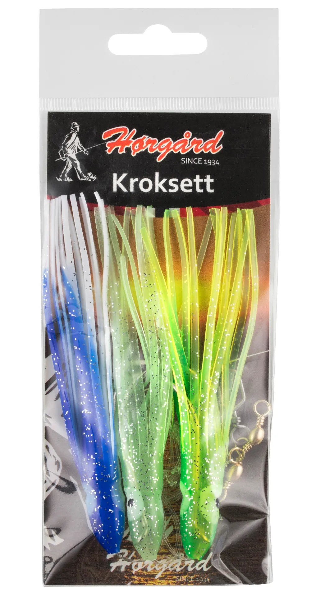 Hørgård Hørgård Kroksett Blekksprut Blå/grønn/illuminate