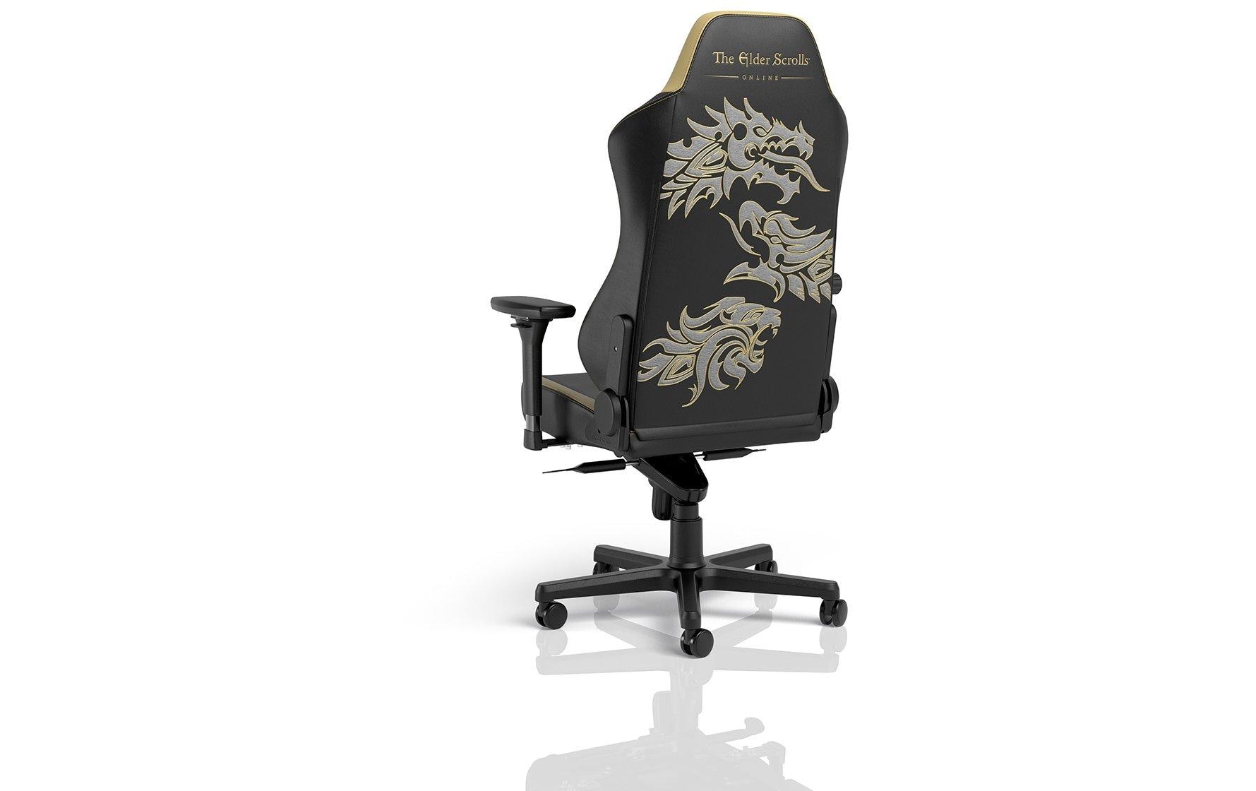 Gaming-Stuhl Hero Elder Scrolls Gold/Grau/Schwarz<br>Ergonomischer Gaming-Stuhl