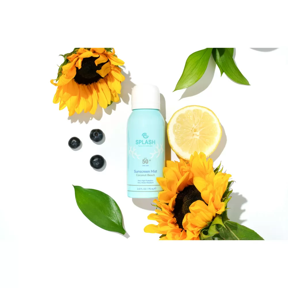 Splash Coconut Beach Sunscreen Mist SPF 50  - 75 ml.