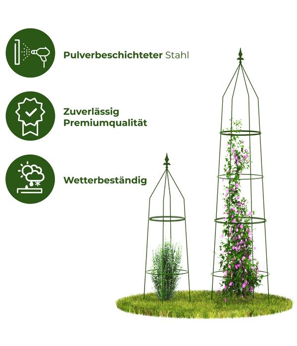 Dehner Obelisk-Set Ilaria, 2-teilig