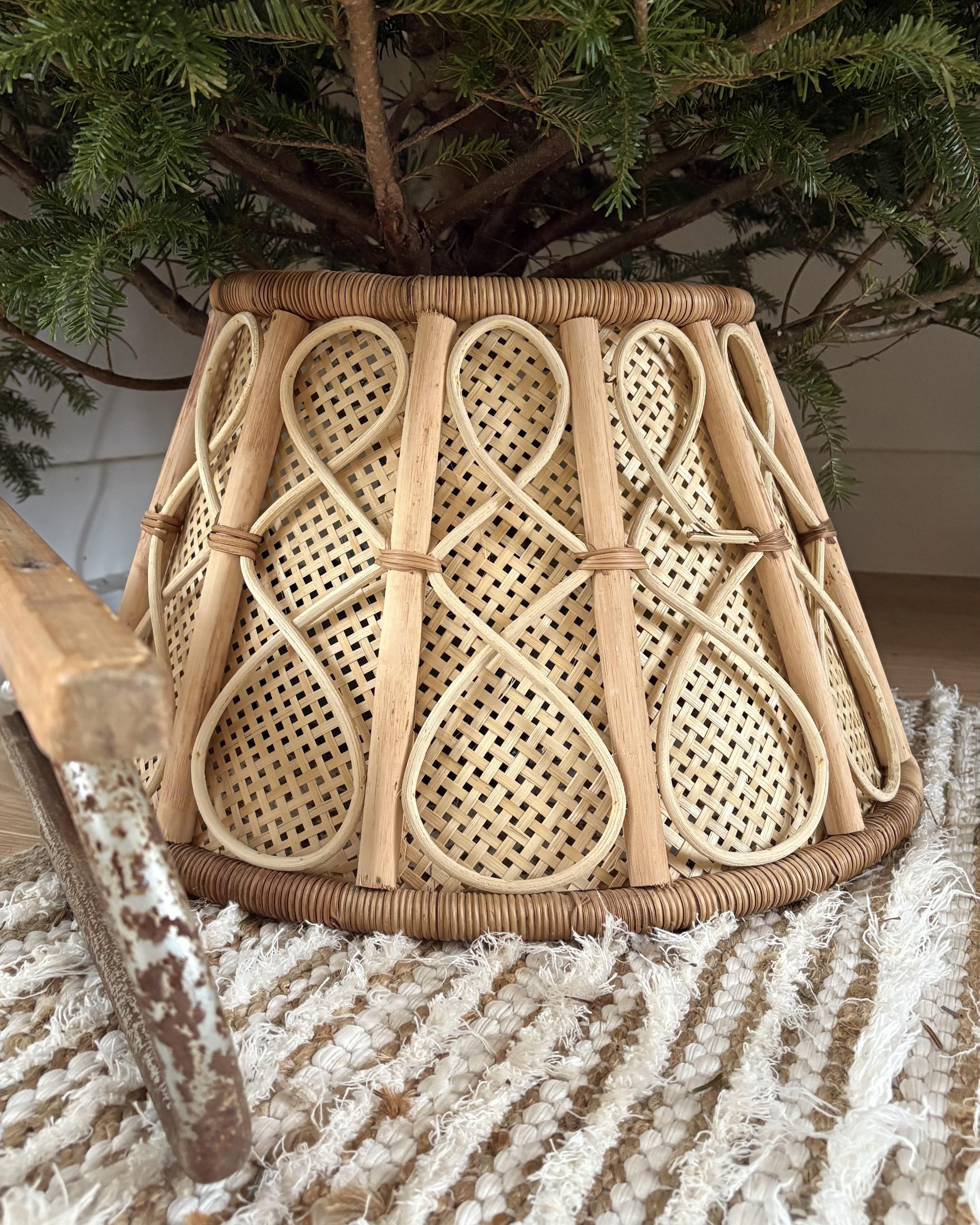 Kerstboomrok AVENT Rotan Natuurlijk 50 cm