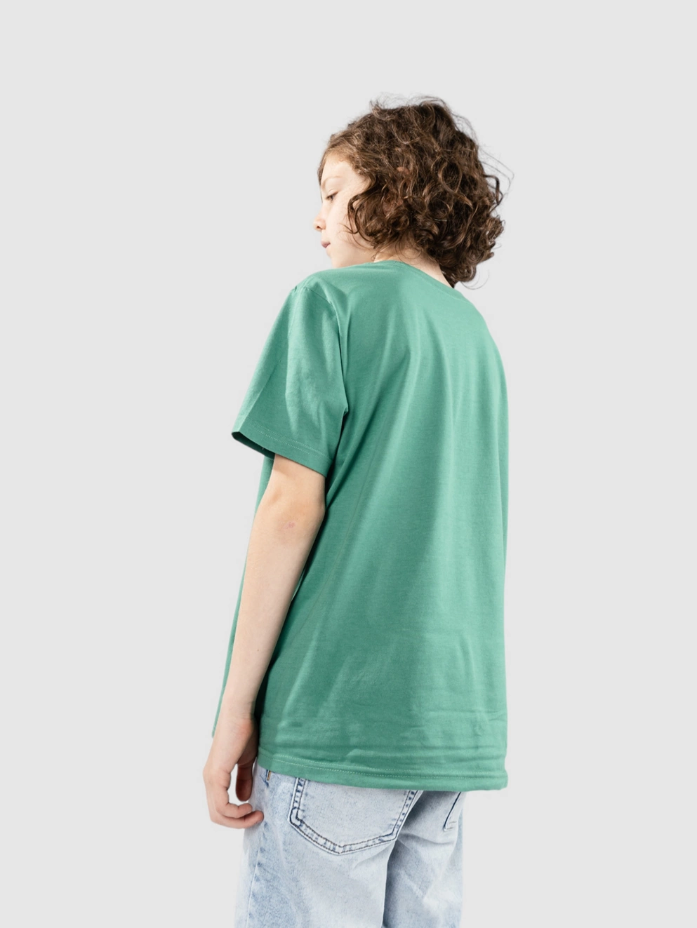 Patagonia P-6 Logo Kids T-Shirt gather green