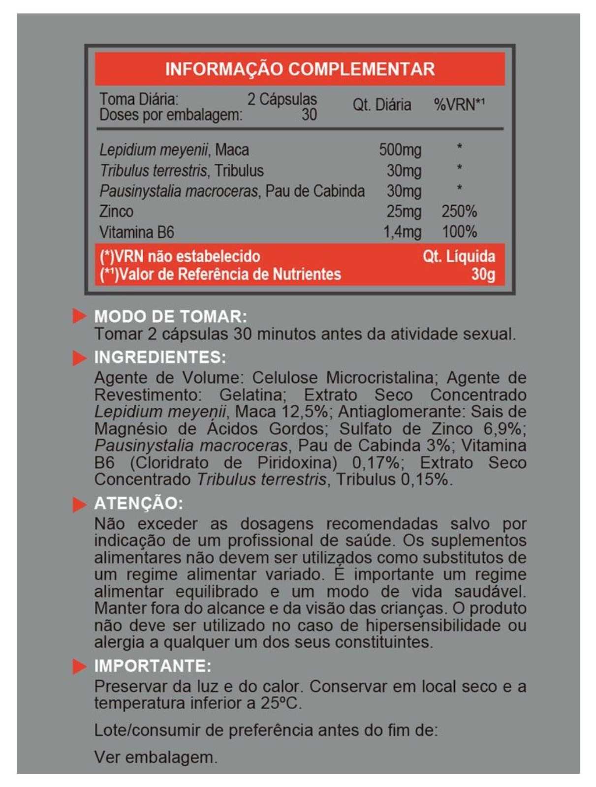 Biokygen Maca 60 cápsulas