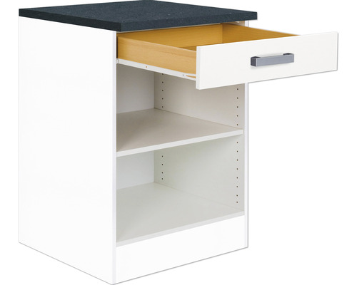 Optifit plank Salo214 BxDxH 50x60x84,8 cm wit mat gedemonteerd