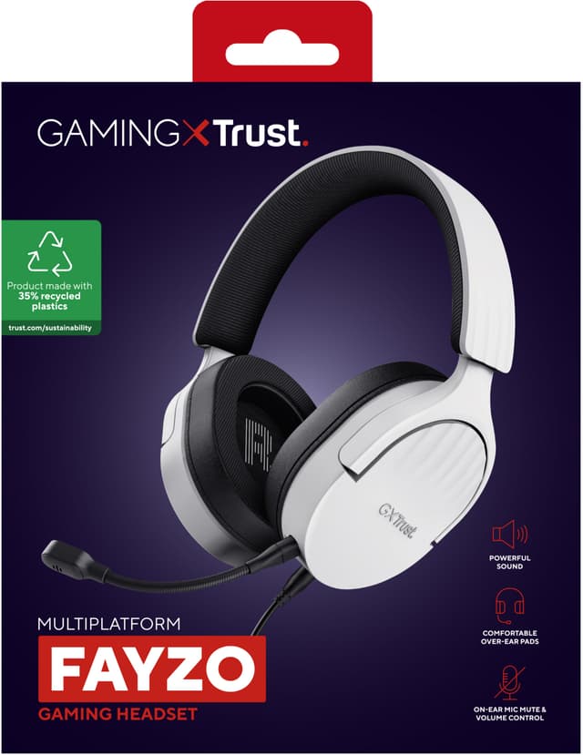 Trust GXT489W Fayzo gaming headset