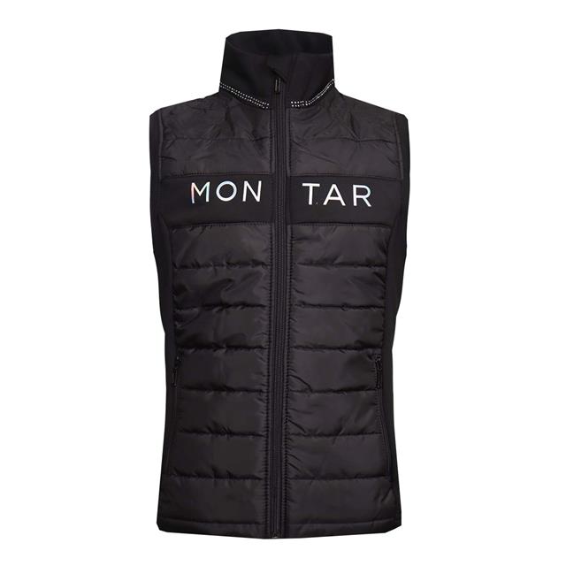 Bodywarmer Montar MOCha Hybrid Kids Zwart