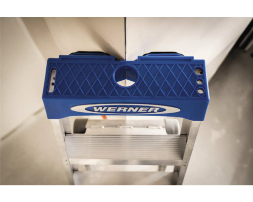WERNER Leansafe X3 uitschuif- of trapladder, 2 x 5 sporten, werkhoogte 3,7 m