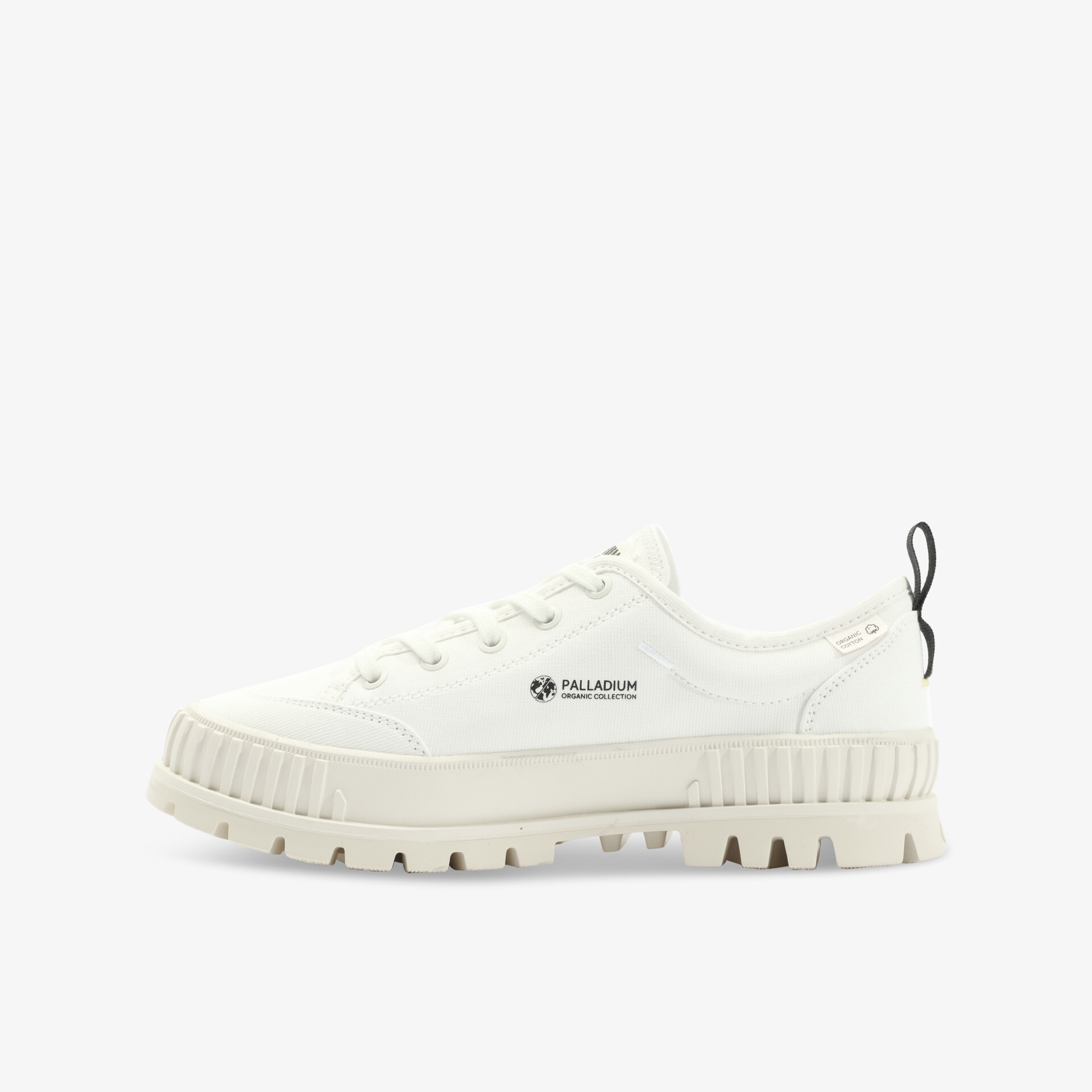 PALLADIUM PALLASHOCK LO ORG 2 STAR WHITE Damen Leinenschuhe