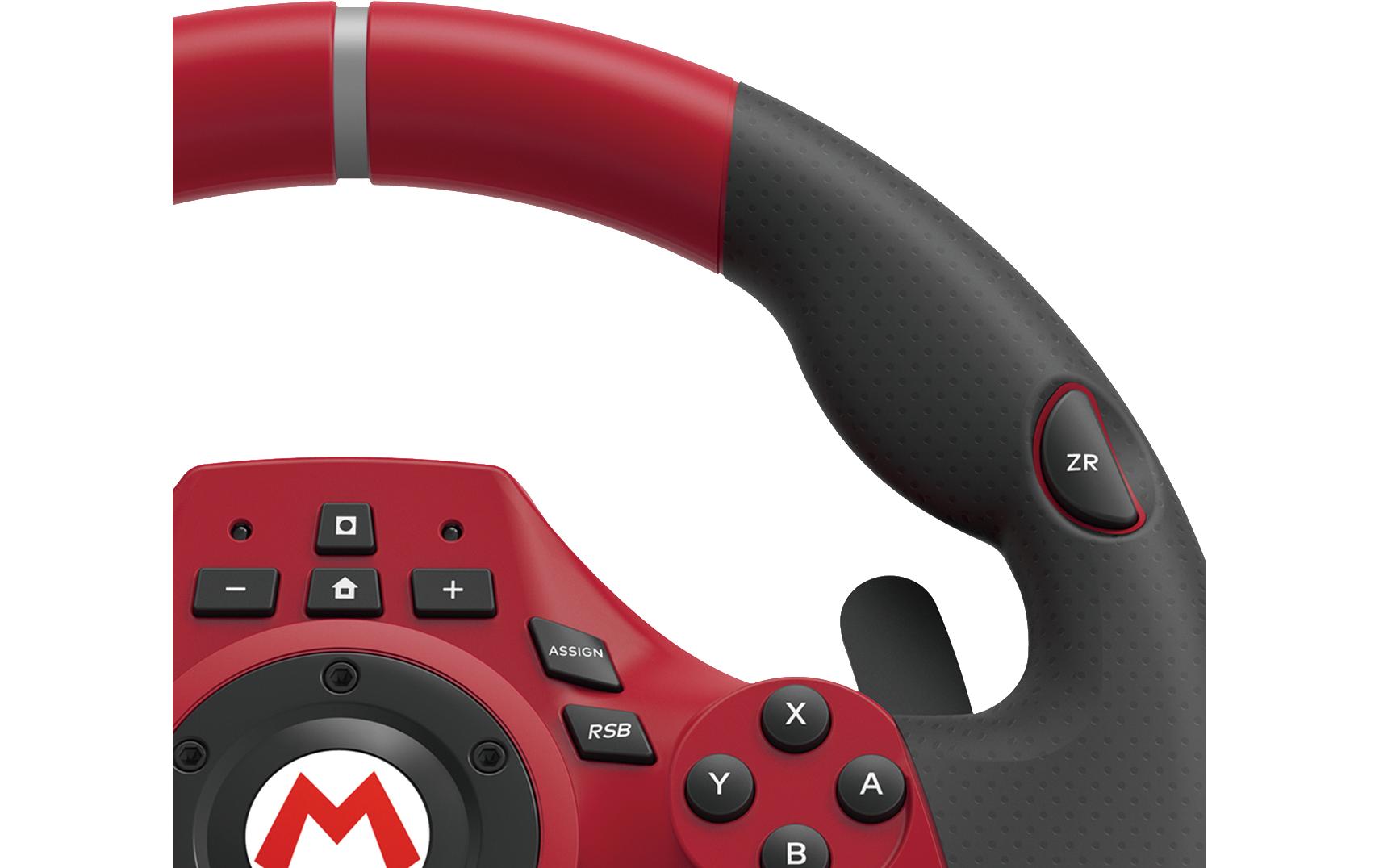 Lenkrad Mario Kart Racing Wheel Pro Deluxe<br>Mario Kart Racing Wheel Pro Deluxe für Switch und PC
