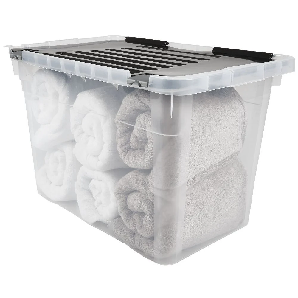 Box de rangement 54 L transparent