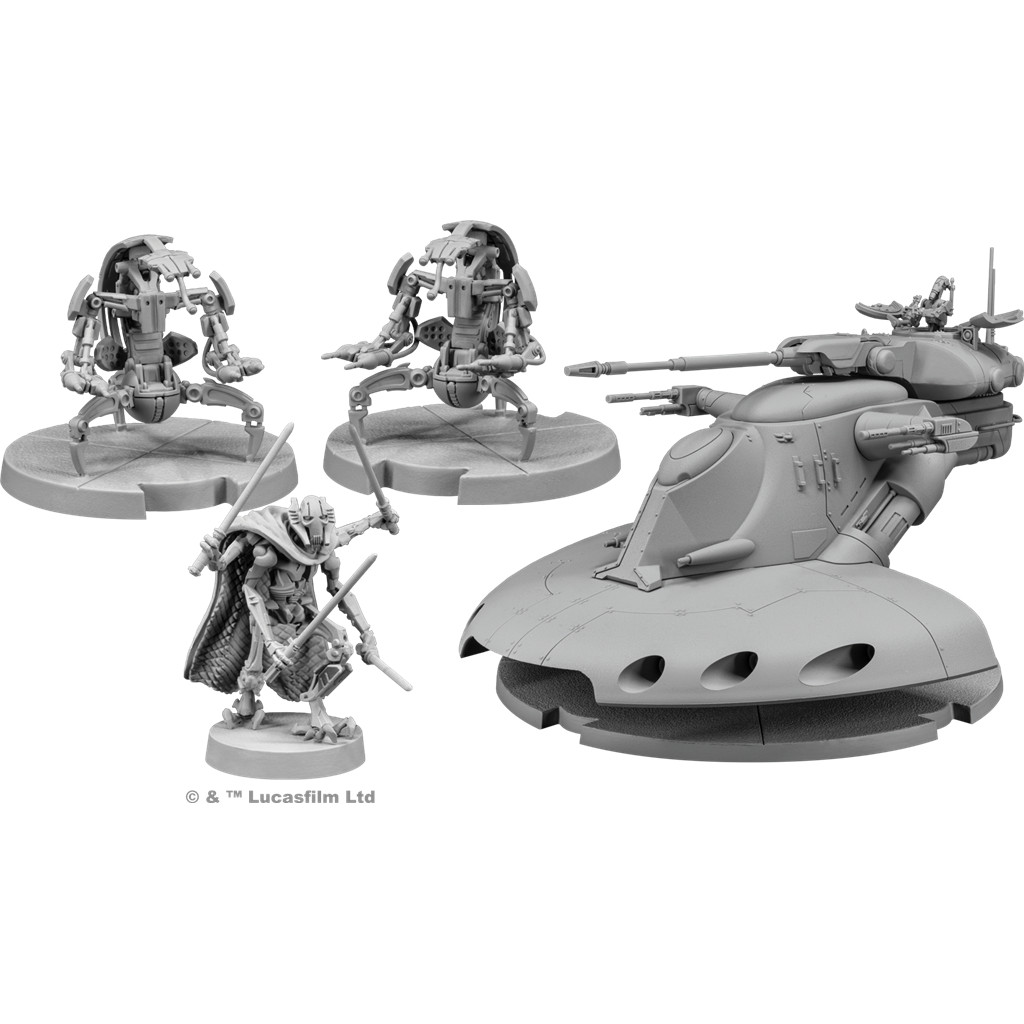 Star Wars : Légion - Boîte de forces d'armées - Invasion Séparatiste