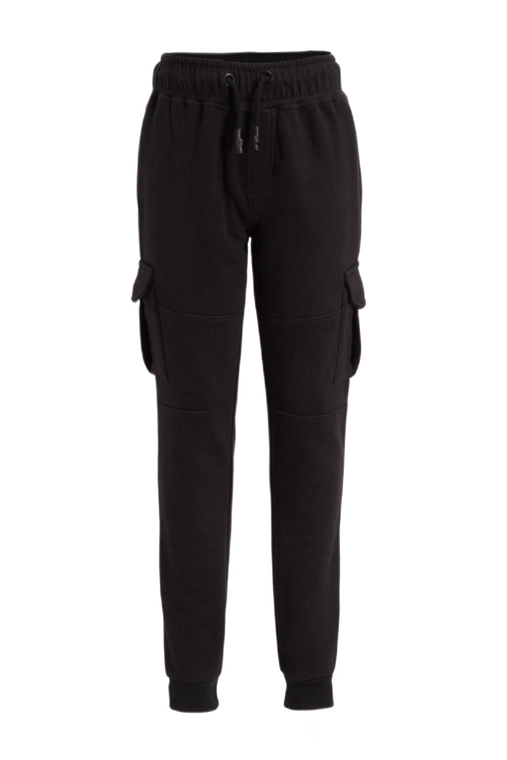 anytime cargo joggingbroek zwart