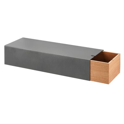 Konsole Schubkasten, Anthrazit RAL DB glimmer