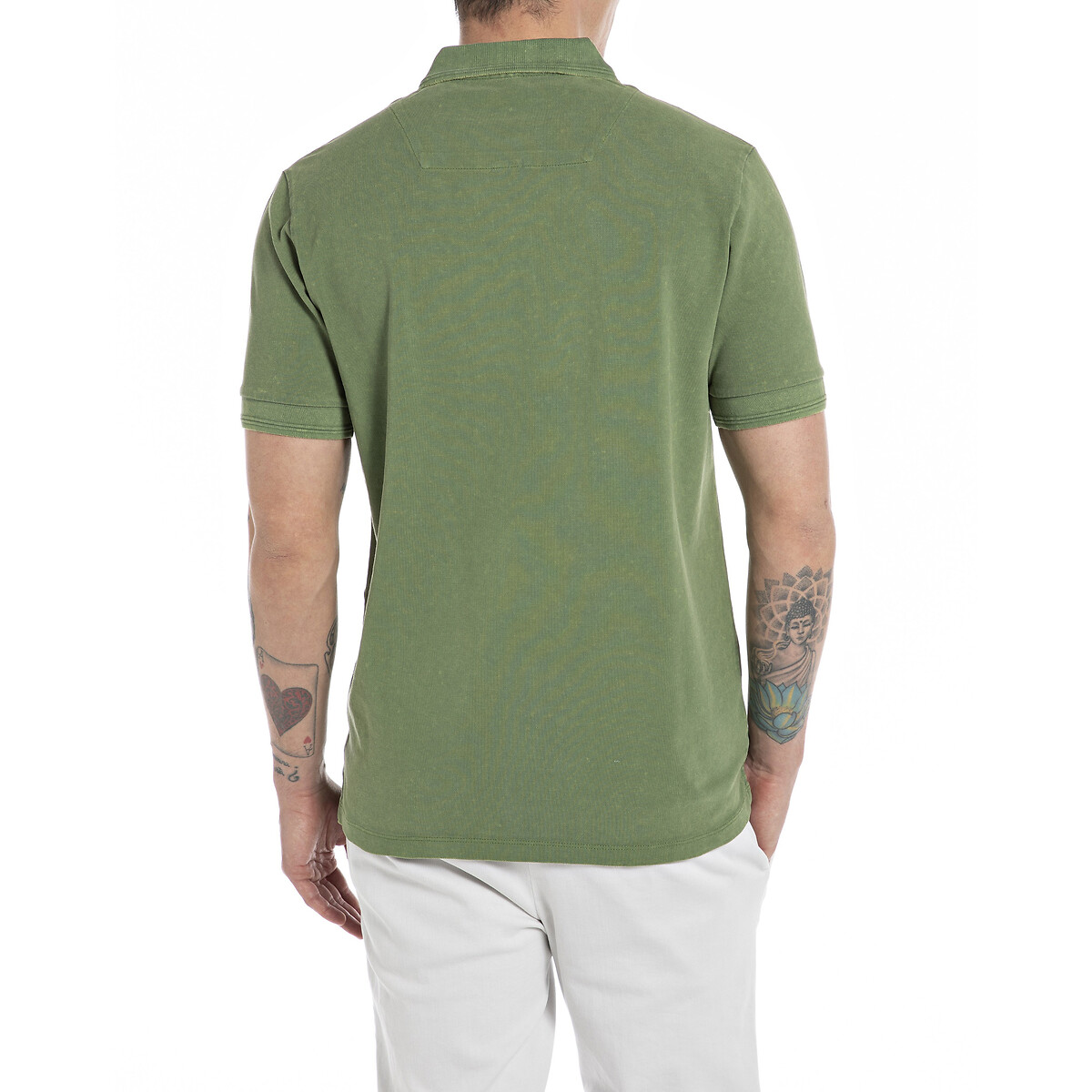REPLAY<br>Camisa polo de manga curta
