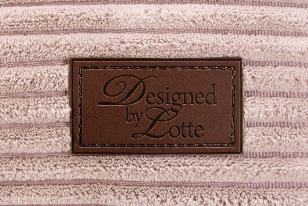 Designed by Lotte Ribbed - Hondenkussen - roze - 15x55x70 cm - S