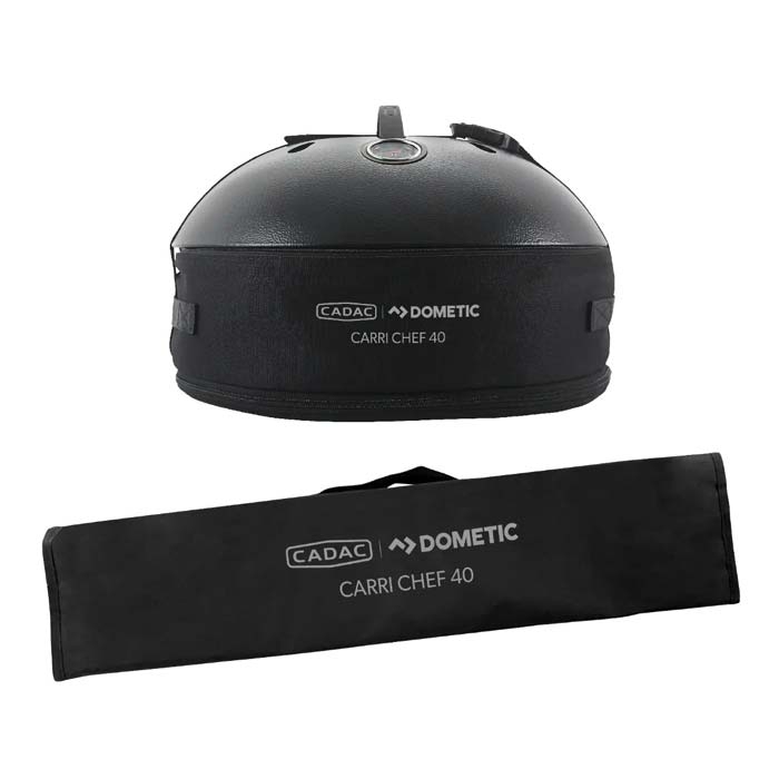 Cadac Gasgrill Carri Chef 40 BBQ Dome / Grill 2 Braai 30 mbar schwarz