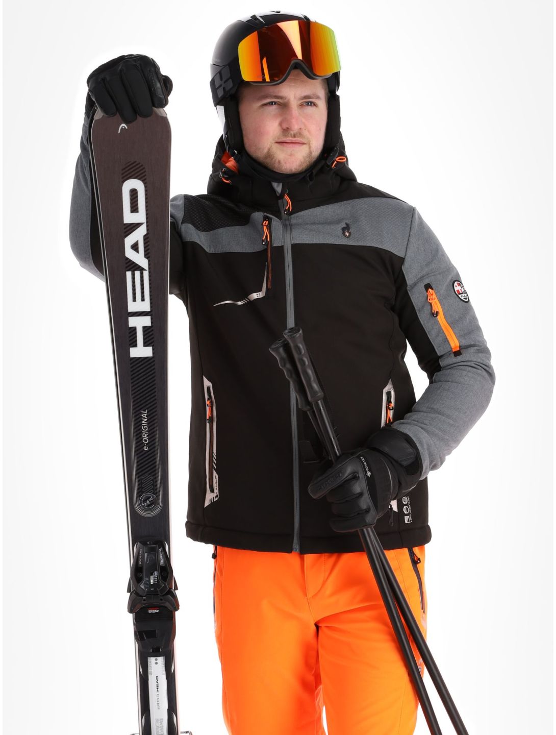 Nobel softshell ski-jas heren