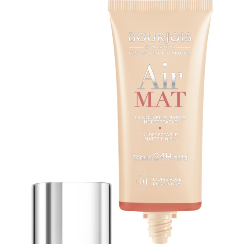 Bourjois Fond De Teint Air Mat 24h Ivoire Rosé 01