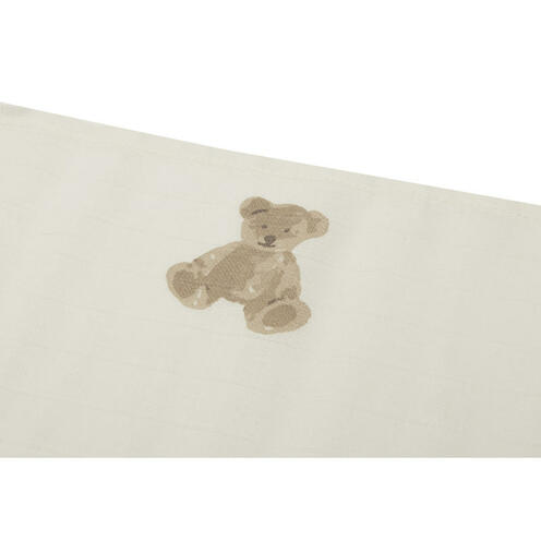Lot de 3 langes gaze de Coton 70x70cm Teddy Bear - JOLLEIN