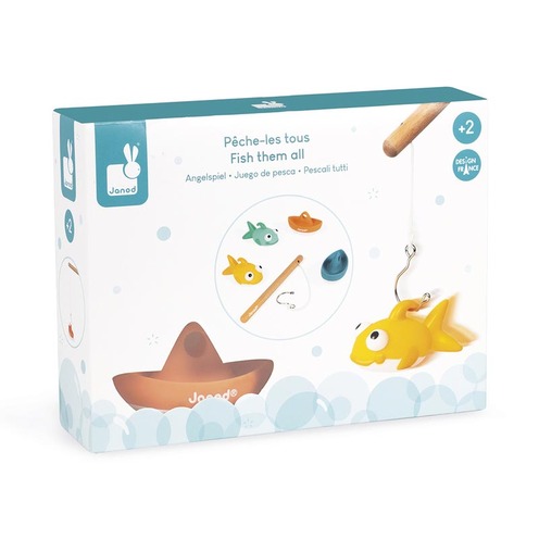 Jouet pour le bain - Pêche-les tous - JANOD