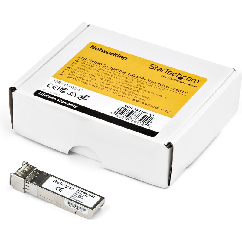 StarTech.com Module de transceiver SFP+ compatible Brocade 10G-SFPP-LRM - 10GBASE-LRM