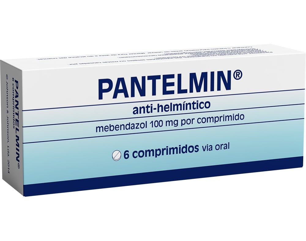 COMPRIMIDOS PANTELMIN 100MG 6UN