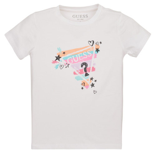 Guess - SS T SHIRT - Blanc