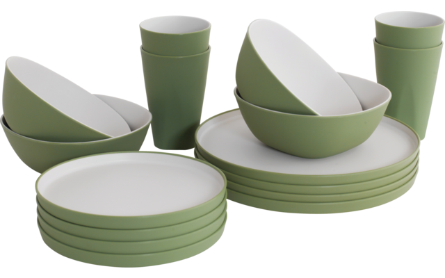 Outwell Gala 4 Personen Dinner Set 16 teilig