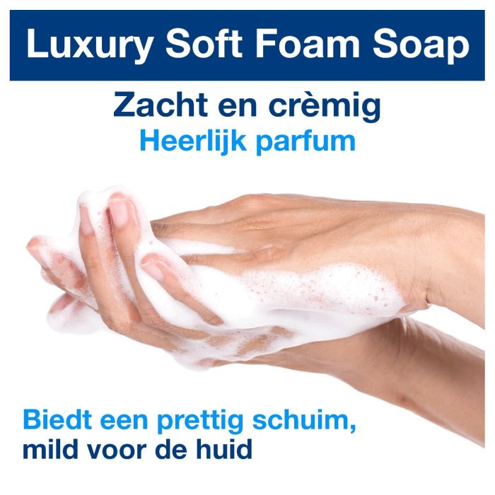 Tork 500902 4st Foam Soap handzeep luxury soft 4x800ml (500902)