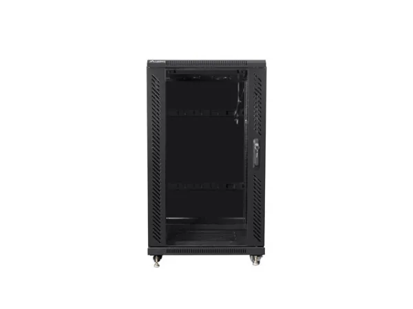 Lanberg - Rack kabinet - sort, RAL 9004 - 22U - 19