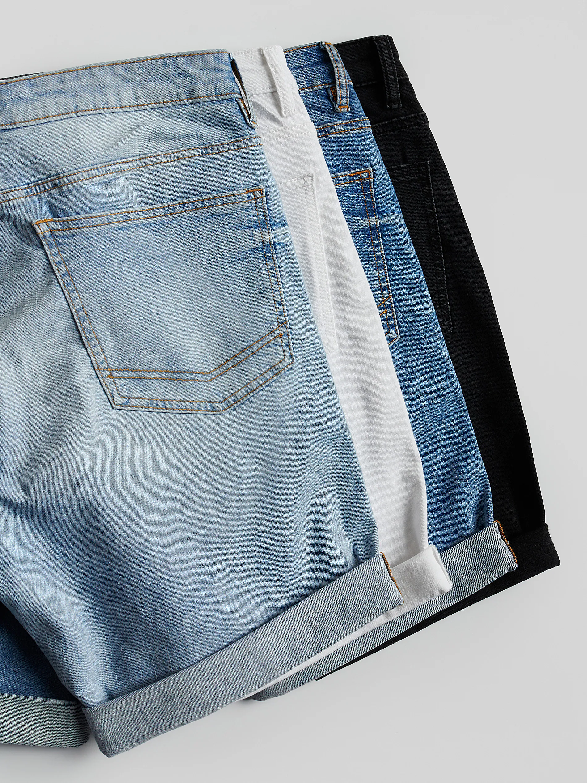 Denim-Shorts im Slim-Fit