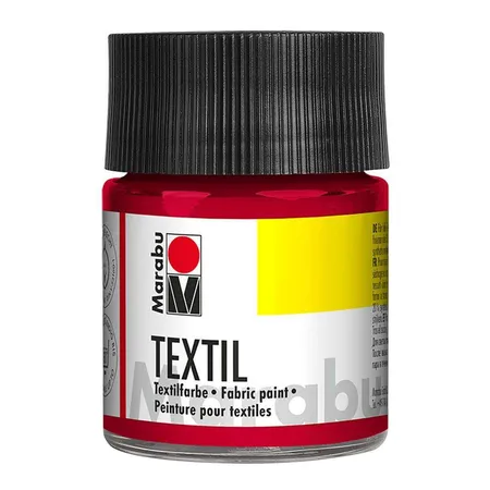 Marabu Textilfarbe, karminrot, 50 ml