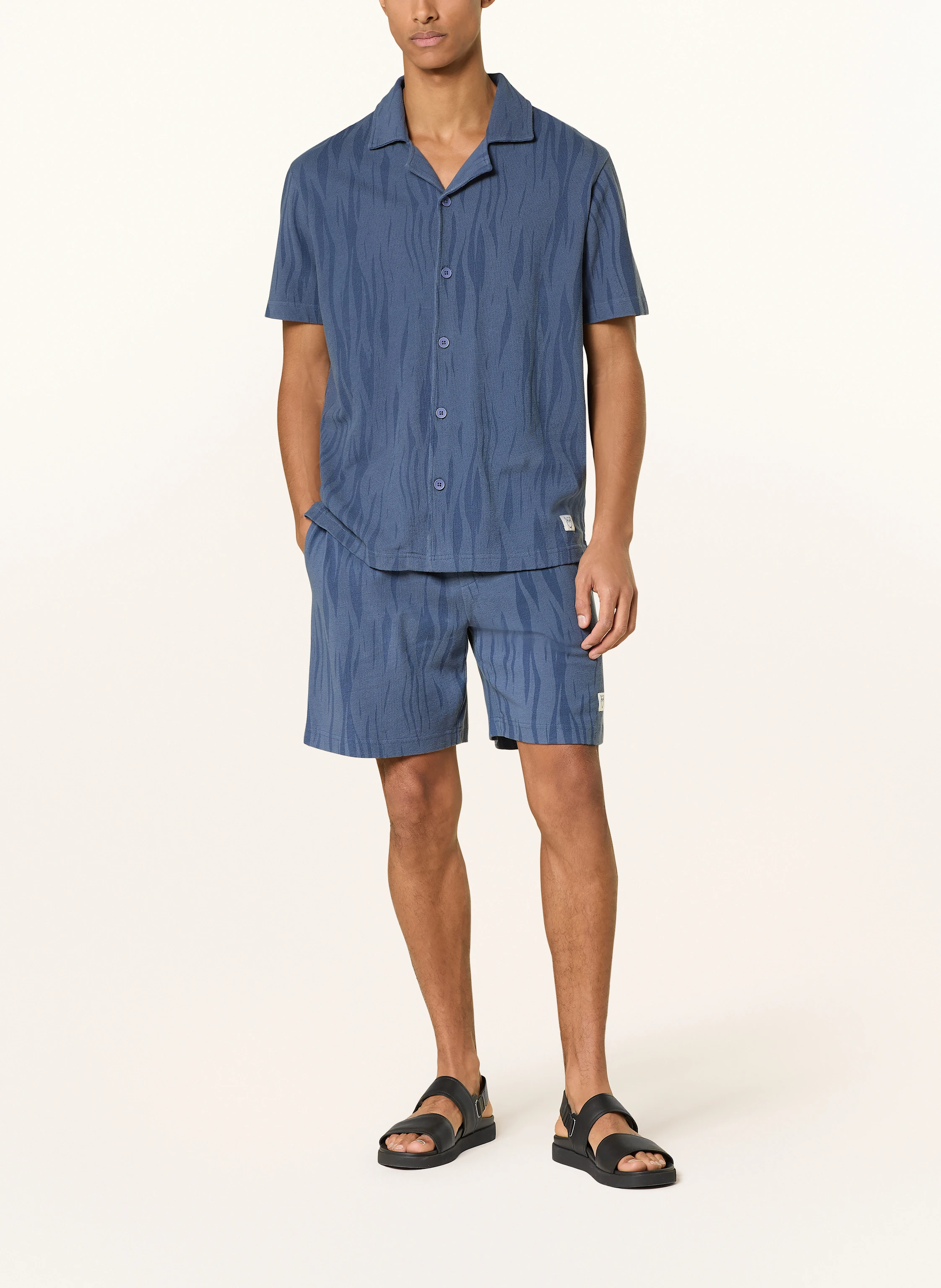 KnowledgeCotton Apparel Resorthemd Loose Fit