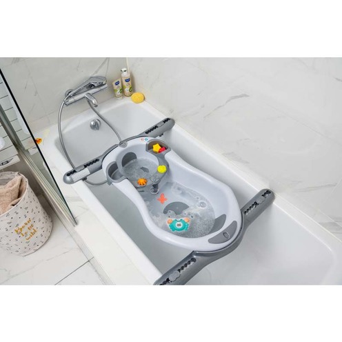 Anneau de bain clipsable Gris - TIGEX