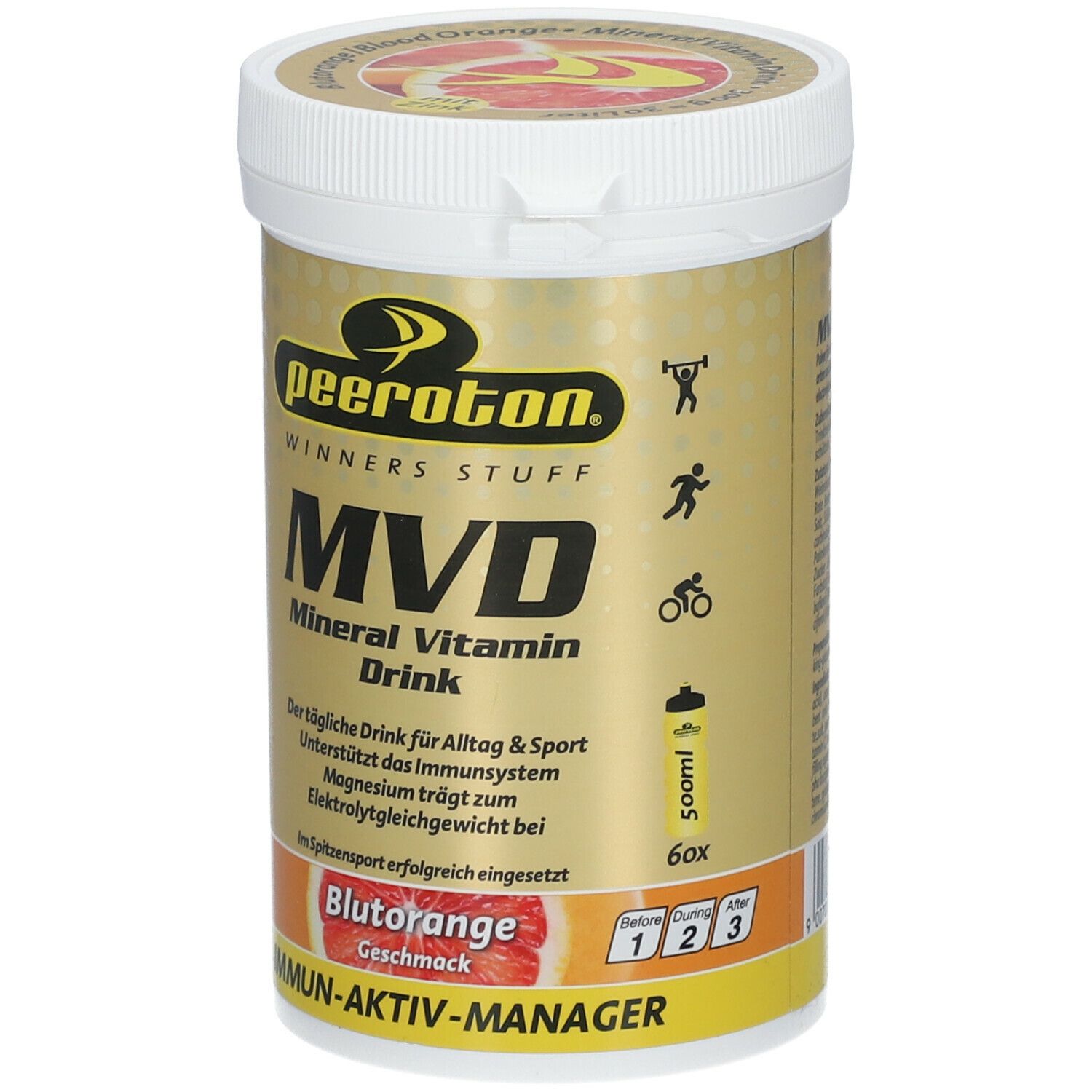 peeroton® MVD Mineral Vitamin Drink Blutorange