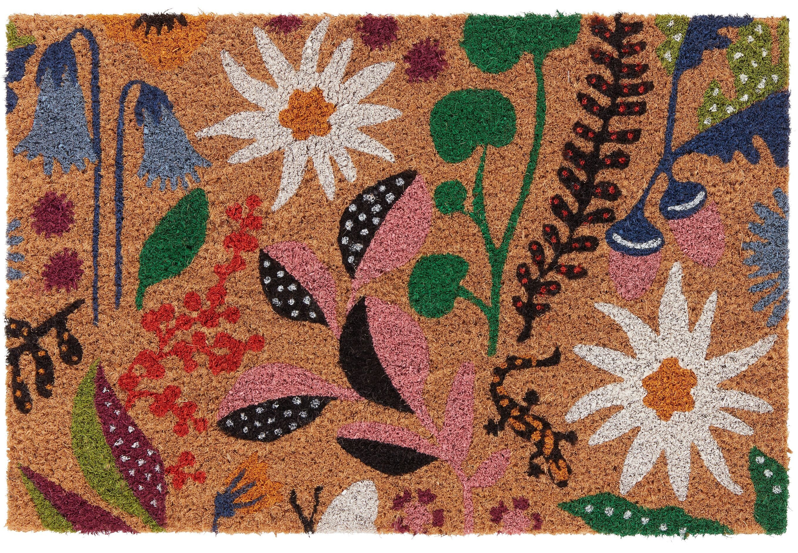 FLURINA Fussmatte - Multicolor / B: 40.0 cm x T: 60.0 cm