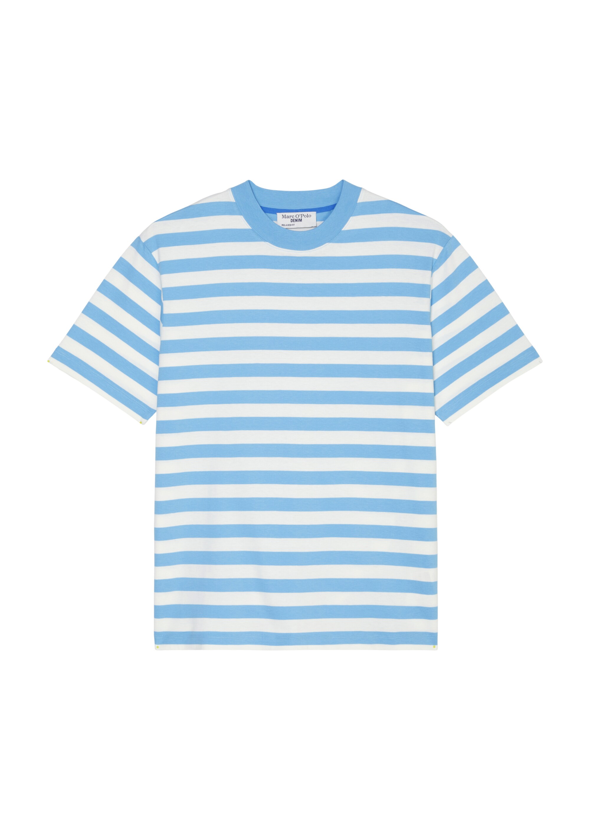T-Shirt relaxed mit garngefärbtem Streifen-Muster