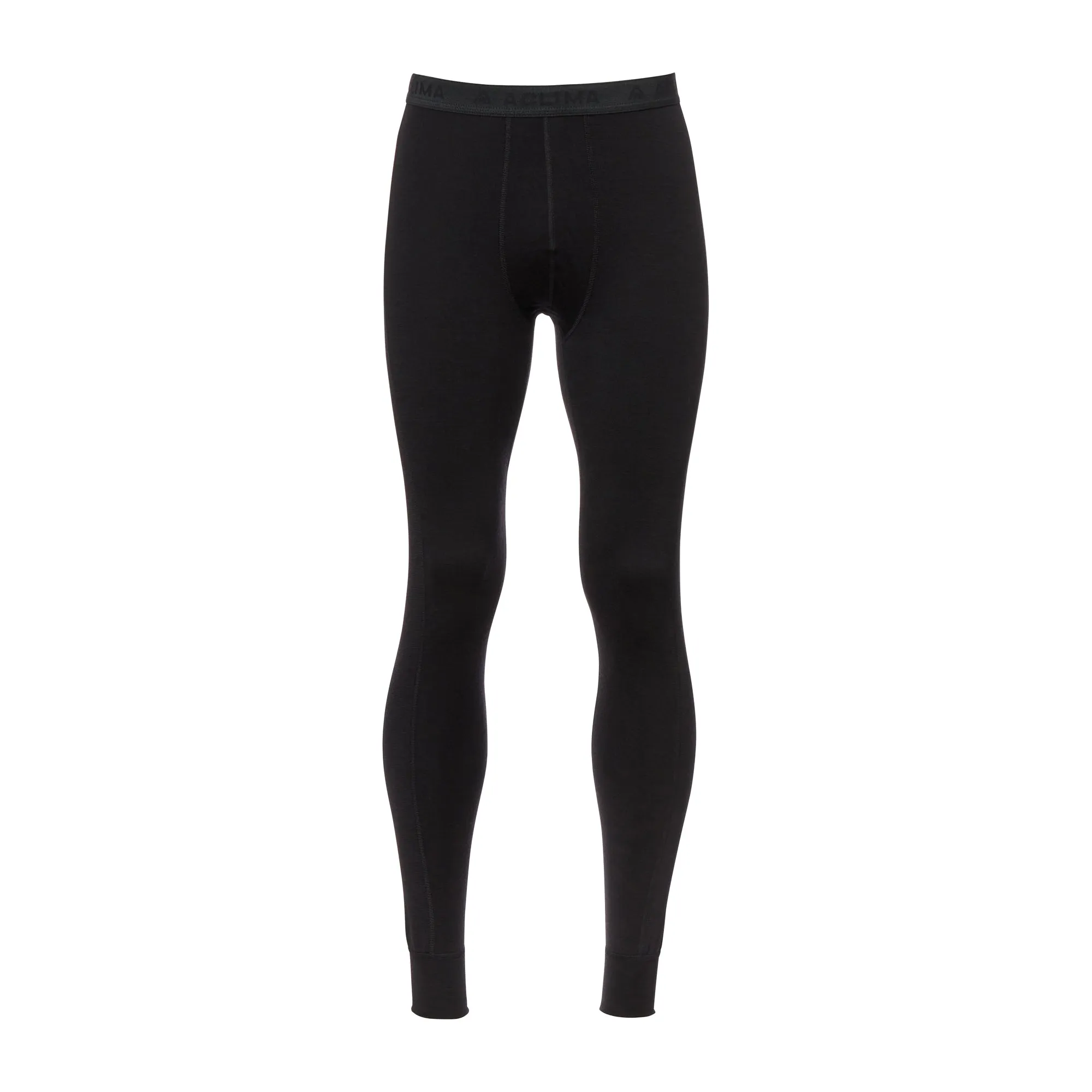 Aclima -  Aclima Leggings WarmWool Longs jet black