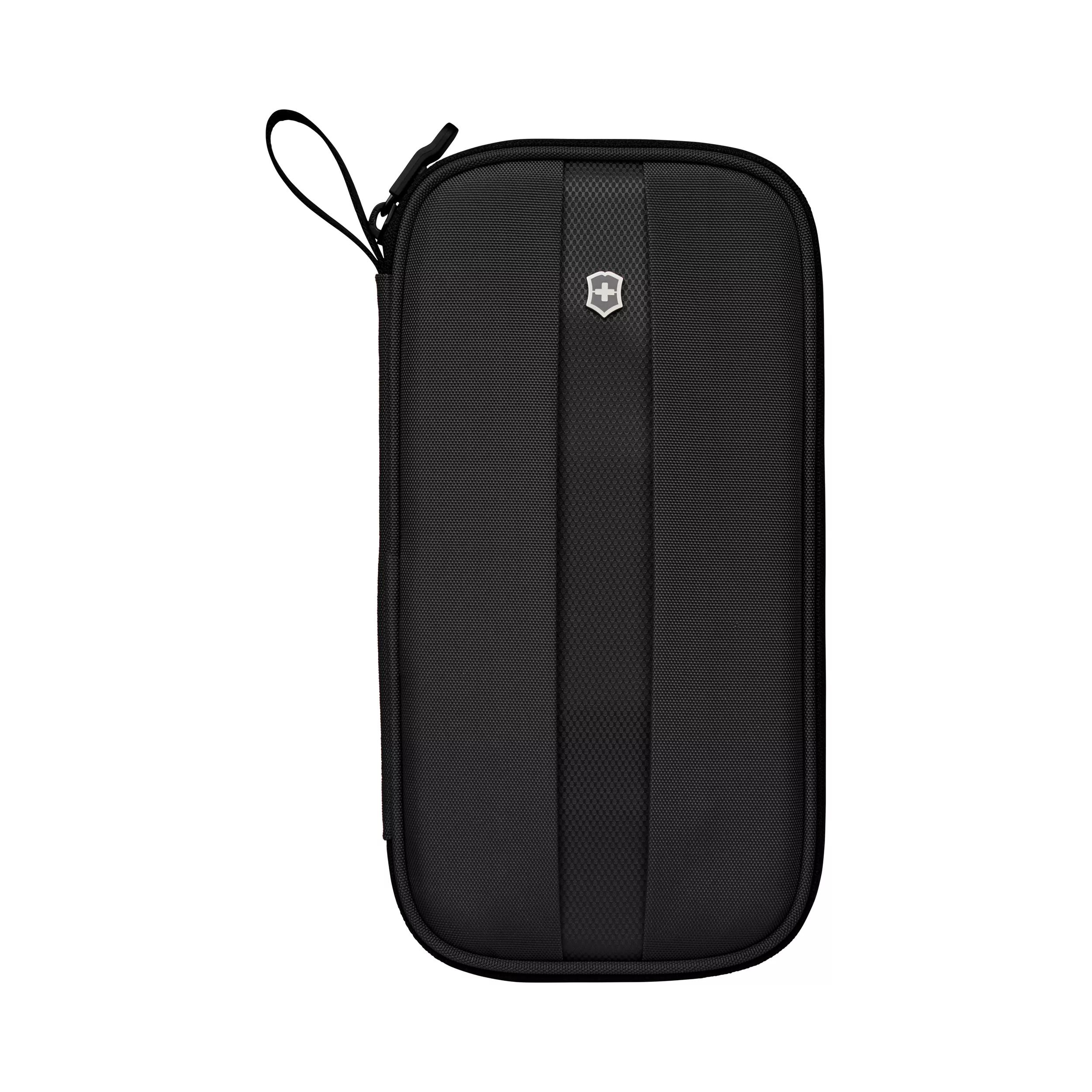 Reisemappe mit RFID-Schutz-schwarz