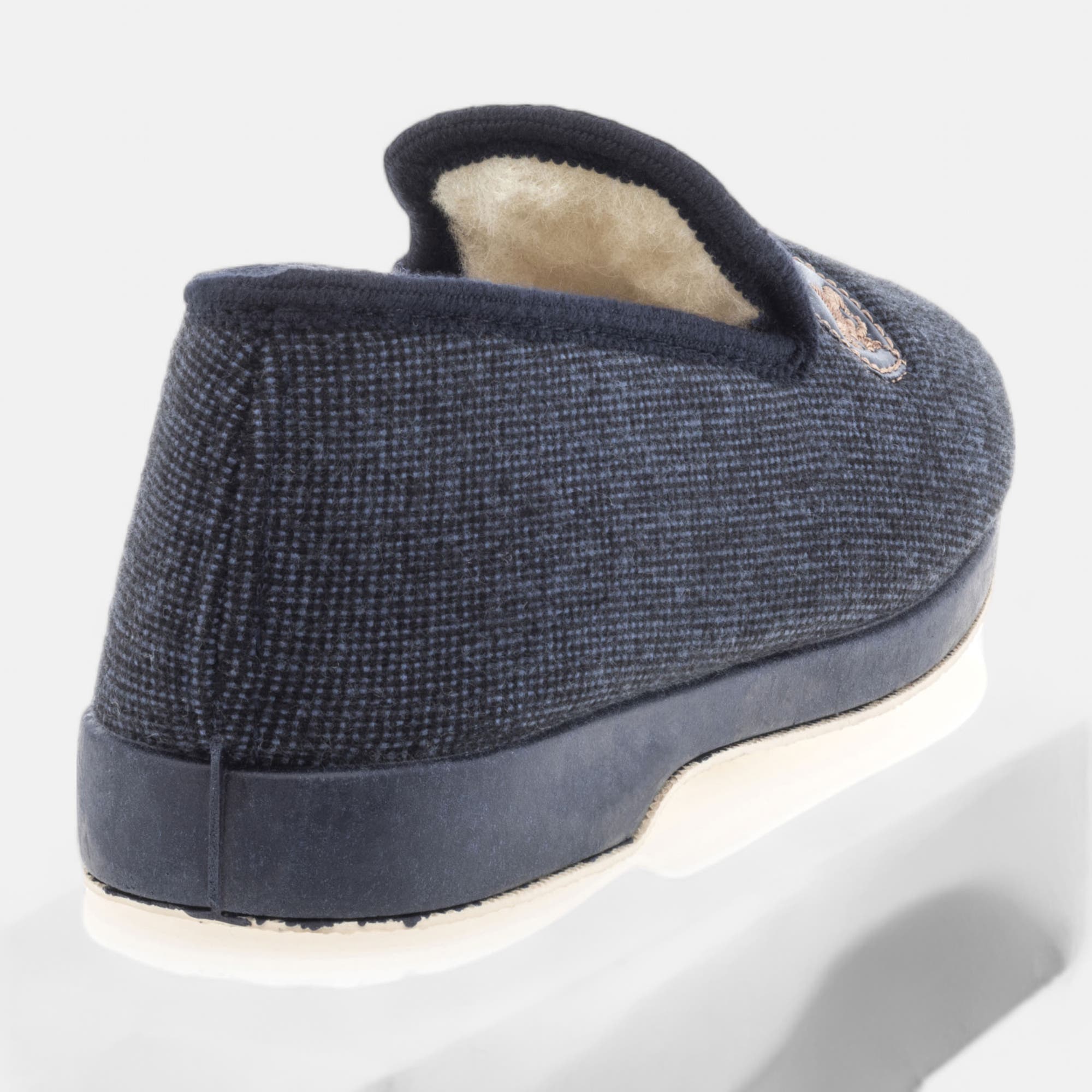 Charentaises Homme bleu marine