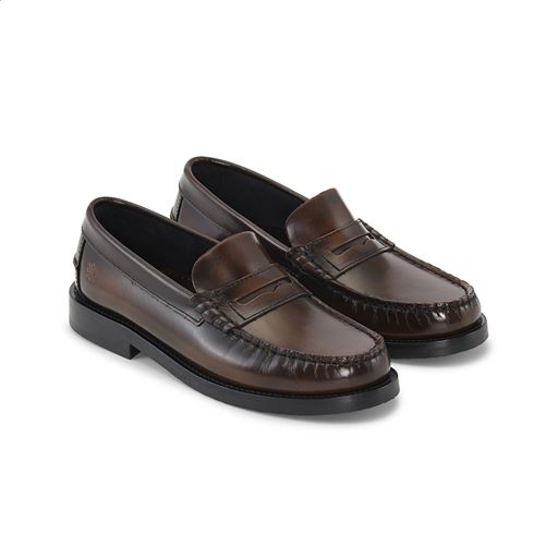 Playboy Footwear Norah Loafers, Brown Polido, 40