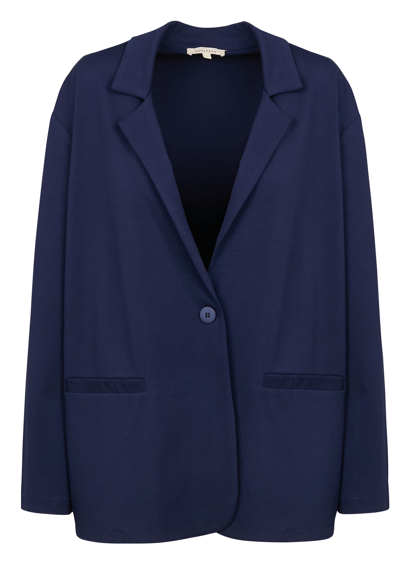 Veste col tailleur | Bleu