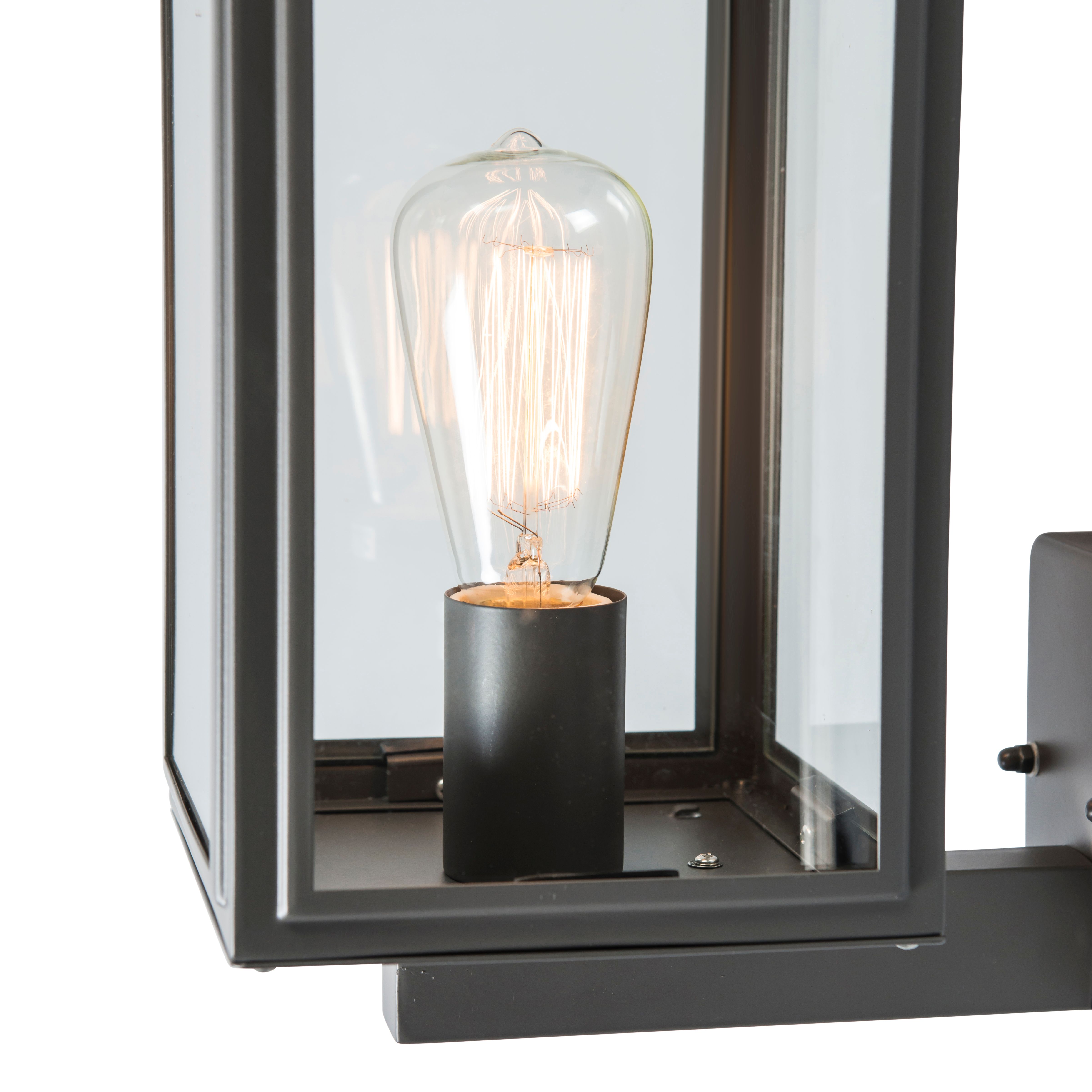 Industriële buitenwandlamp grijs IP44 - Sutton Up