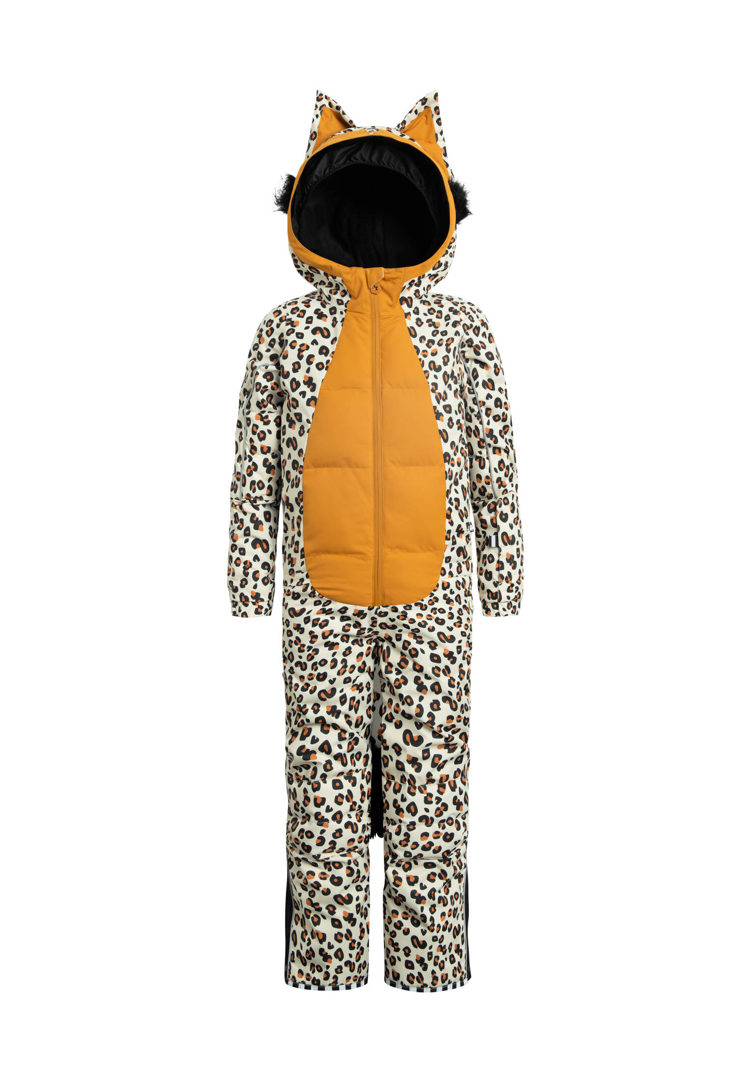 WeeDo| Kinder Schneeanzug CHEETADO Leopard Black