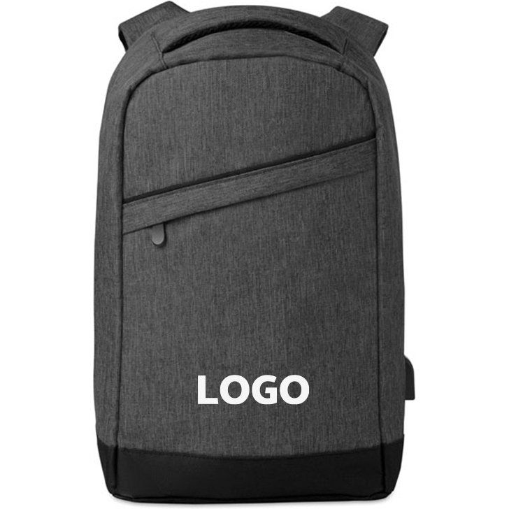 Sac à dos publicitaire connecté pour ordinateur 13’’ - marquage 1 couleur