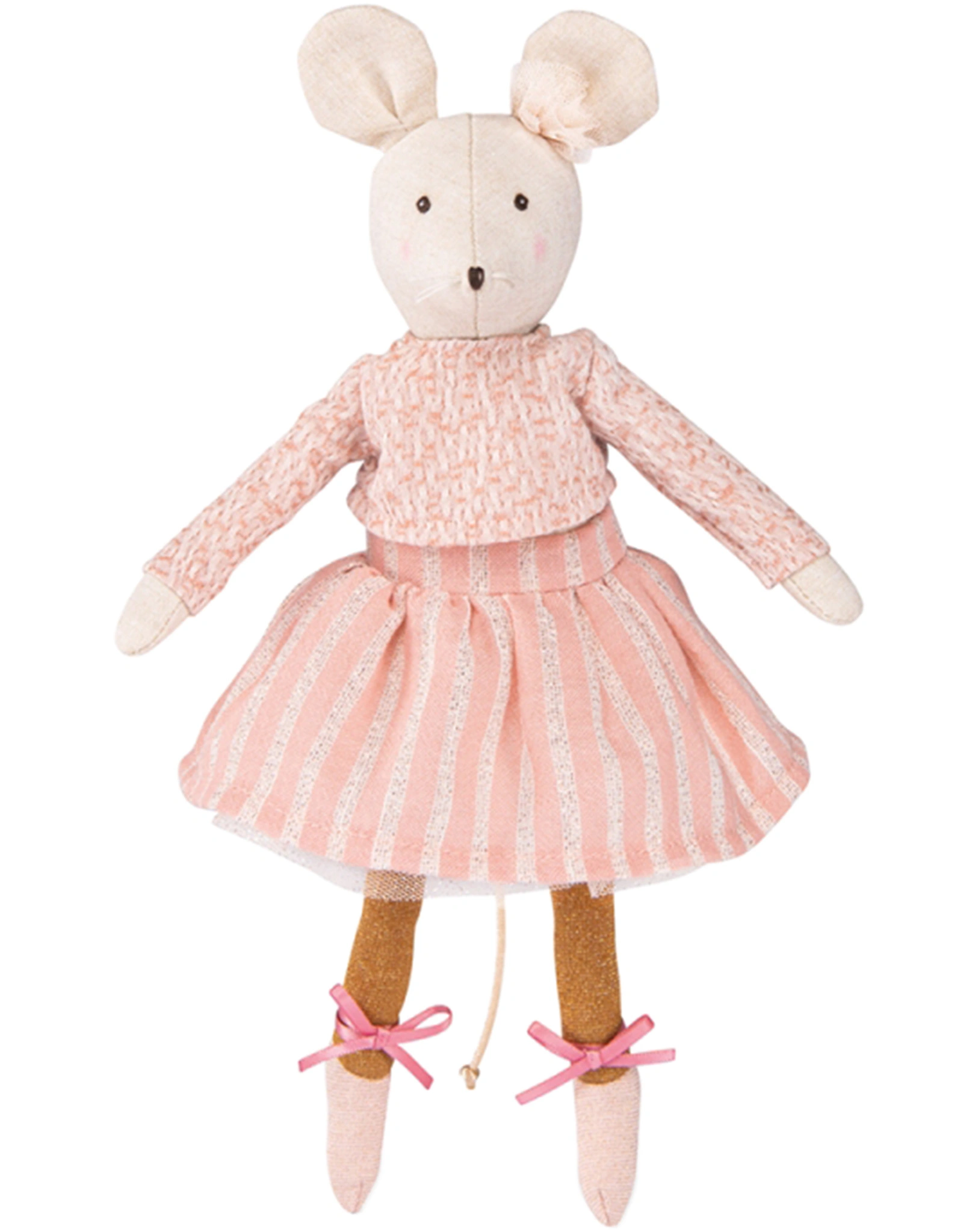 Puppe MAUS ANNA (28cm) in apricot