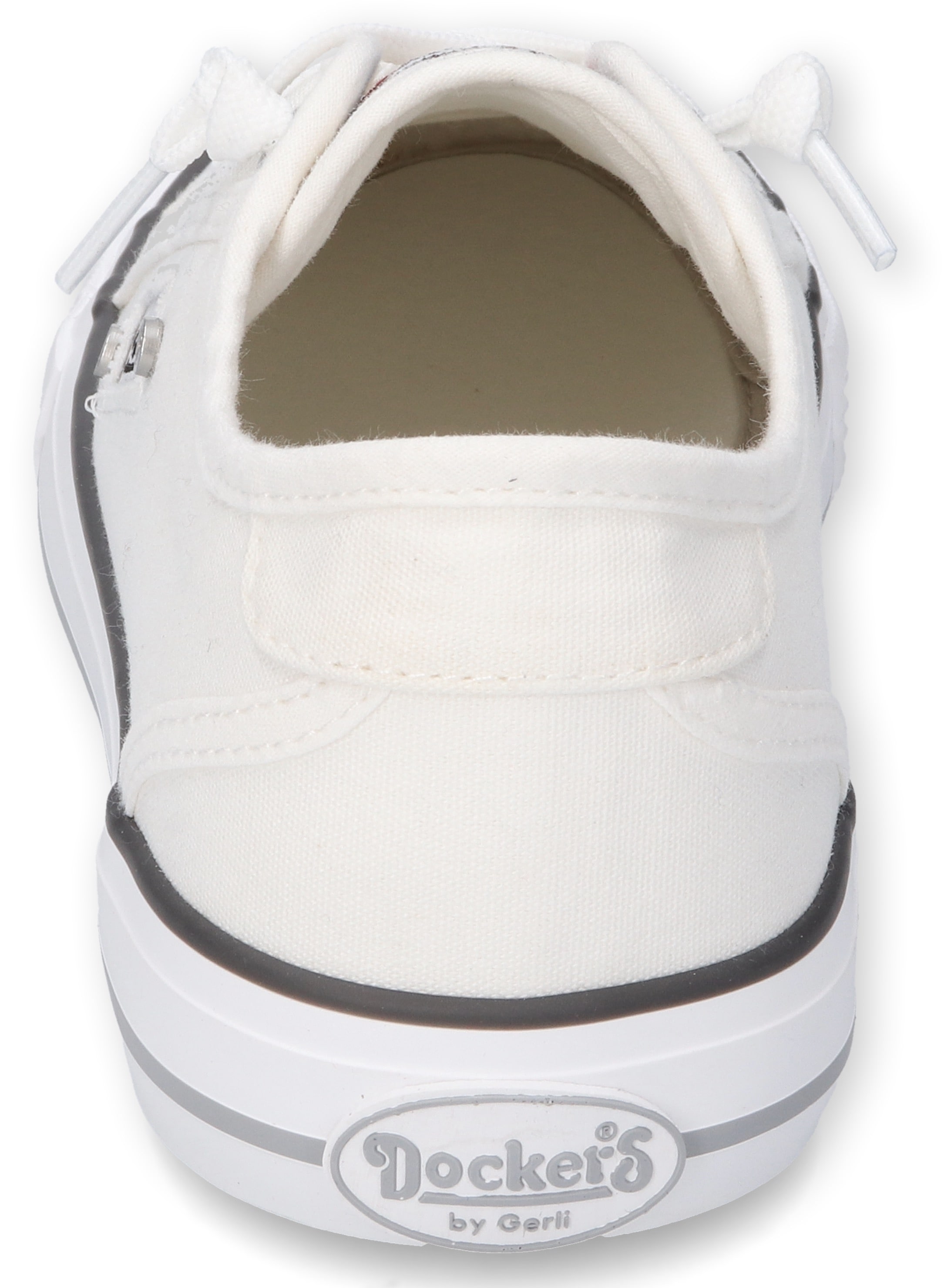 Dockers by Gerli Slip-On Sneaker  , Sneaker, Schlupfschuh, Freizeitschuh mit elastischer Zierschnürung